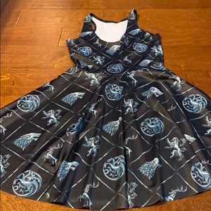 BLACK MILK GOT WIN OR DIE REVERSIBLE DRESS